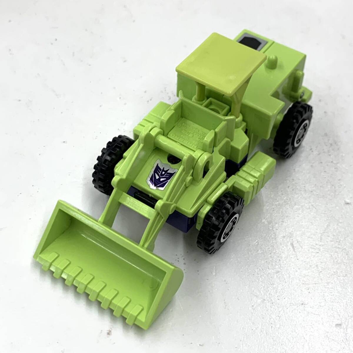 スクラッパー ビルドロン トランスフォーマー デストロン タカラ 当時物 箱 紙類付属 フィギュア